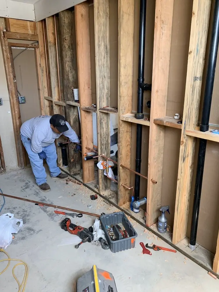 Commercial rough-in plumbing for Trenchless Sewer Repair in Augusta